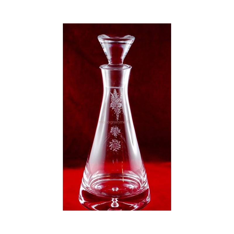 Carafe-pyramide-fleurie