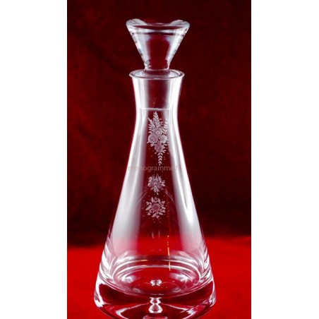Carafe-pyramide-fleurie Carafe-pyramide-fleurie