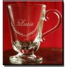 Mug gravé Prénom et décor
